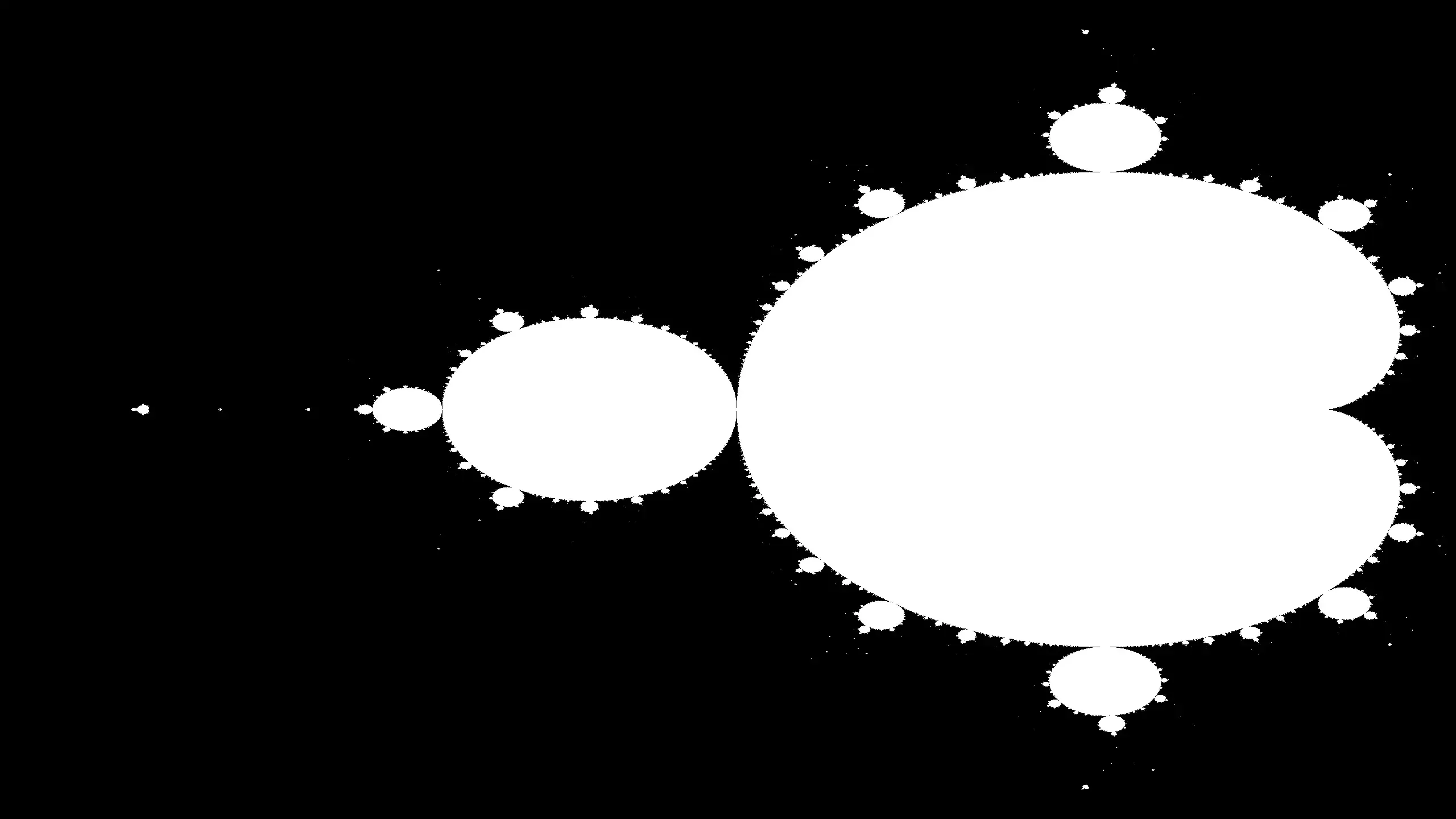 first mandelbrot image